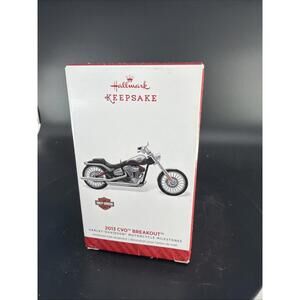 Hallmark Keepsake 2014 Ornament 2013 CVO Breakout Harley Davidson NIB